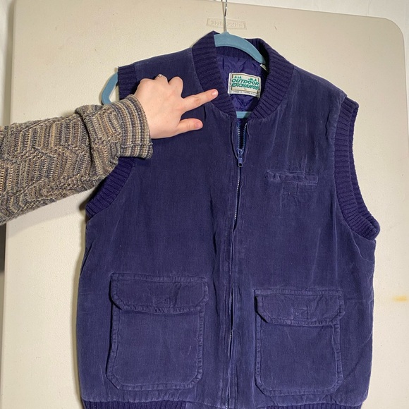 Vintage Corduroy Vest - Picture 3 of 4